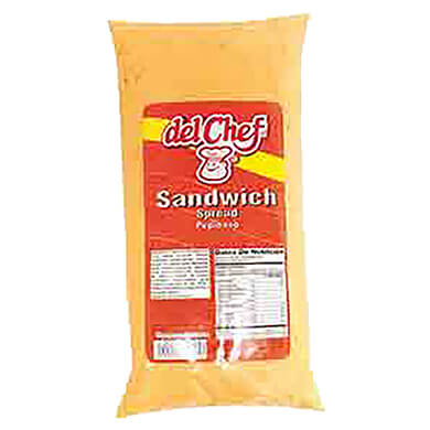 ADEREZO DEL CHEF SANDWICH SPREAD 400GR ADEREZO DEL CHEF SANDWICH SPREAD 400GR