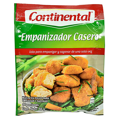 EMPANIZADOR CONTINENTAL 60 GR EMPANIZADOR CONTINENTAL 60 GR