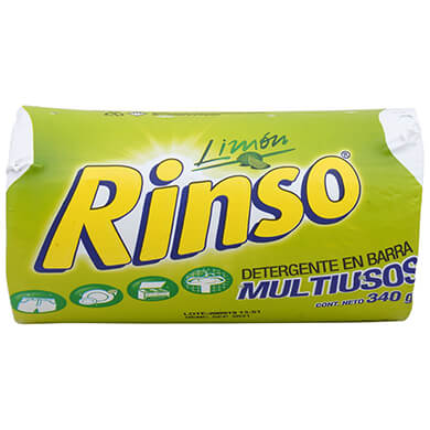 Jabon cilindro Rinso limon 340 g Jabon cilindro Rinso limon 340 g