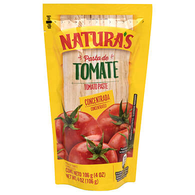 PASTA TOMATE NATURAS TRADICIONAL 106GR PASTA TOMATE NATURAS TRADICIONAL 106GR