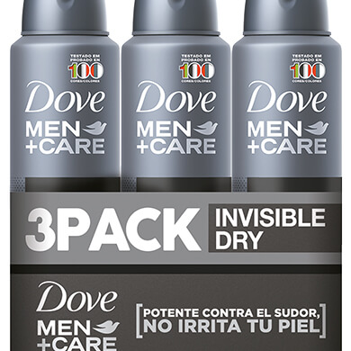 DESODORANTE DOVE SPRAY MEN INVISIBLE 3PK 453ML DESODORANTE DOVE SPRAY MEN INVISIBLE 3PK 453ML