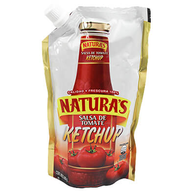 SALSA NATURAS DE TOMATE KETCHUP DP 400GR SALSA NATURAS DE TOMATE KETCHUP DP 400GR