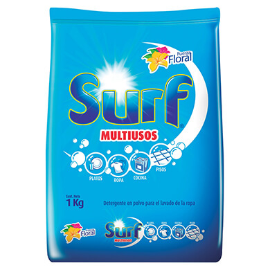DETERGENTE SURF POL FUERZA FLORAL 1000GR DETERGENTE SURF POL FUERZA FLORAL 1000GR