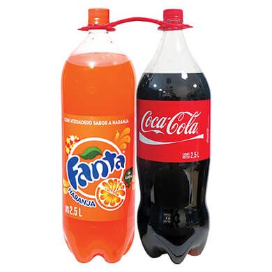 GASEOSA COCA COLA FANTA 2PK 5000ML GASEOSA COCA COLA FANTA 2PK 5000ML