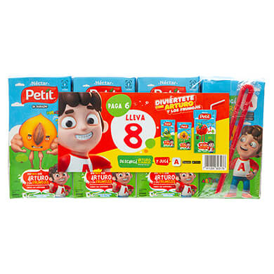 NECTAR 8 PACK PETIT SURTIDO DE 200ML NECTAR 8 PACK PETIT SURTIDO DE 200ML