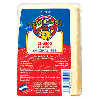 QUESO PETACONES CLASICO 400GR QUESO PETACONES CLASICO 400GR