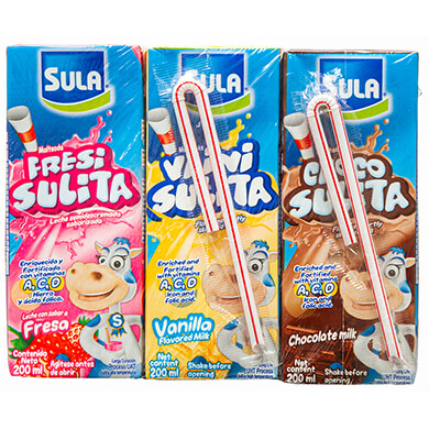 MALTEADA SULA 6PK SURTIDA 200ML MALTEADA SULA 6PK SURTIDA 200ML