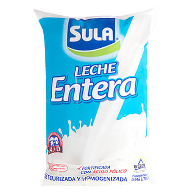 LECHE SULA BOLSA 946 ML LECHE SULA BOLSA 946 ML