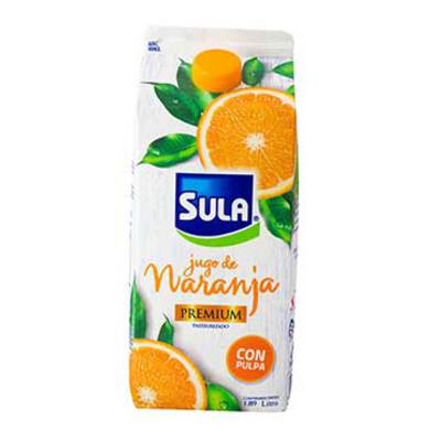 JUGO SULA NARANJA PREMIUM C PULPA 1890ML JUGO SULA NARANJA PREMIUM C PULPA 1890ML