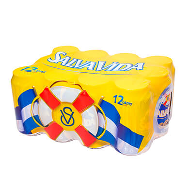 LATA 12 PACK SALVA VIDA 354ML LATA 12 PACK SALVA VIDA 354ML
