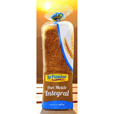 PAN MOLDE 100 INTEGRAL POPULAR 640GR PAN MOLDE 100 INTEGRAL POPULAR 640GR
