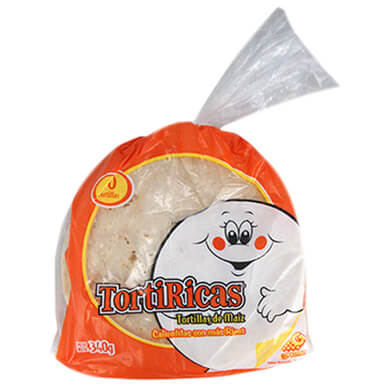Tortilla de maiz Torti Rica 340 g Tortilla de maiz Torti Rica 340 g