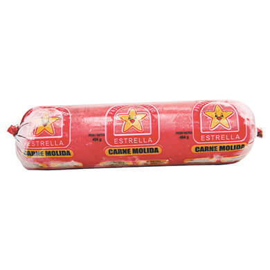 Carne de pollo Estrella molida congelada 454 g Carne de pollo Estrella molida congelada 454 g