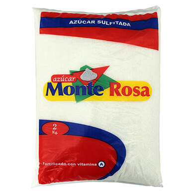 Azucar Monte Rosa sulfitada 2000 g Azucar Monte Rosa sulfitada 2000 g