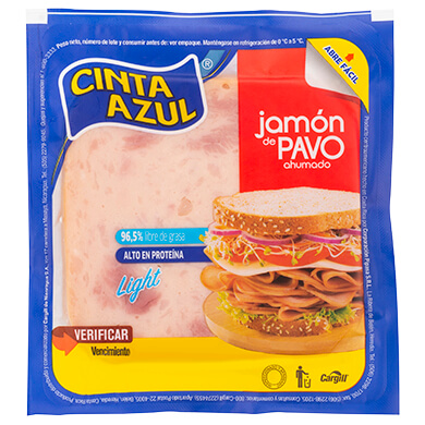 JAMON AHUM CINTA A PAVO LIGH 250 G JAMON AHUM CINTA A PAVO LIGH 250 G