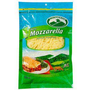 QUESO MONTE VERDE MOZZAREL RALLADO 227GR QUESO MONTE VERDE MOZZAREL RALLADO 227GR