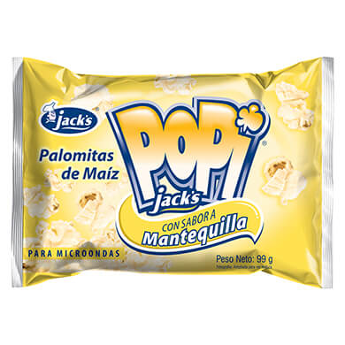 PALOMITAS DE MAIZ JACKS MATENQUILLA 99GR PALOMITAS DE MAIZ JACKS MATENQUILLA 99GR