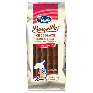 BOQUITAS JACKS CHOCOLATE 18UNI 145GR BOQUITAS JACKS CHOCOLATE 18UNI 145GR