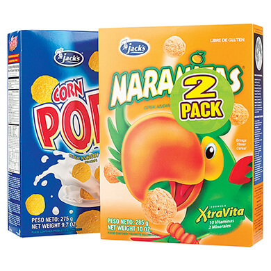 CEREAL AZUC JACKS 2PK FAMIL 560 GR CEREAL AZUC JACKS 2PK FAMIL 560 GR