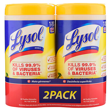 WIPES LYSOL ORIGIN 160UDS WIPES LYSOL ORIGIN 160UDS