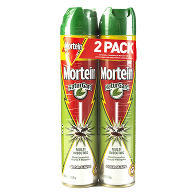 INSECT MORTEIN OLOR SUAVE 2PACK 450ML INSECT MORTEIN OLOR SUAVE 2PACK 450ML