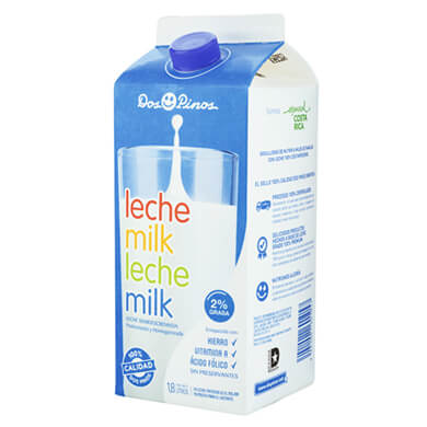 LECHE LIQ DOS PINOS GABLE TOP 1800ML LECHE LIQ DOS PINOS GABLE TOP 1800ML