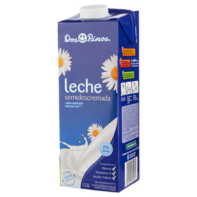 LECHE DOS PINOS SEMIDESCREMADA 1L TB LECHE DOS PINOS SEMIDESCREMADA 1L TB