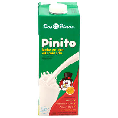 LECHE DOS PINOS PINITO UHT ENTERA 1000ML LECHE DOS PINOS PINITO UHT ENTERA 1000ML