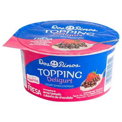 YOGUR DOS PINOS TOP ARROZ C CHOC 150GR YOGUR DOS PINOS TOP ARROZ C CHOC 150GR