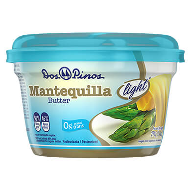 MANTEQUILLA DOS PINOS LIGHT 210GR MANTEQUILLA DOS PINOS LIGHT 210GR