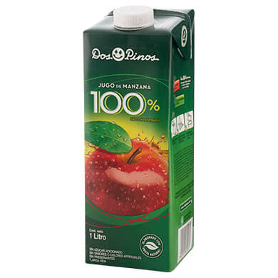 JUGO DOS PINOS 100 MANZANA TETRA 1000ML JUGO DOS PINOS 100 MANZANA TETRA 1000ML