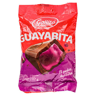 DULCES GALLITO GUAYABITA BOLSA 117 GR DULCES GALLITO GUAYABITA BOLSA 117 GR