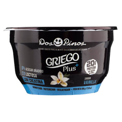 YOGURT DOS PINOS GRIEGO VAINILLA 200 GR YOGURT DOS PINOS GRIEGO VAINILLA 200 GR