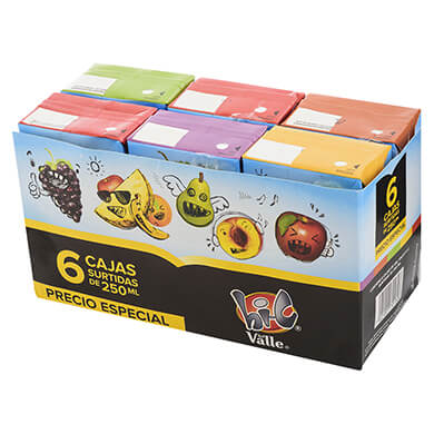 REFRESC HIC SURT SAB TB 6PACK 250ML REFRESC HIC SURT SAB TB 6PACK 250ML