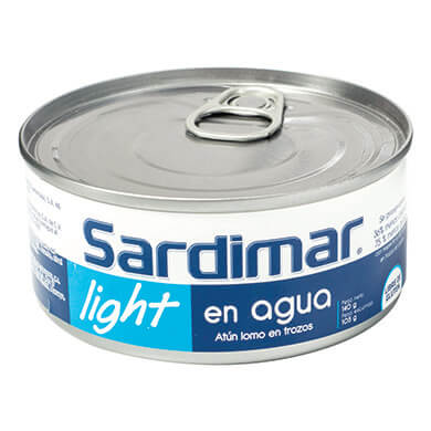 ATUN SARDIMAR LIGHT TROZOS EN AGUA 104GR ATUN SARDIMAR LIGHT TROZOS EN AGUA 104GR