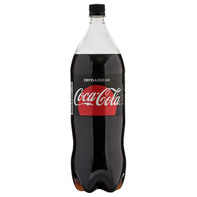 Resfresco gaseoso Coca Cola zero 2000 ml Resfresco gaseoso Coca Cola zero 2000 ml