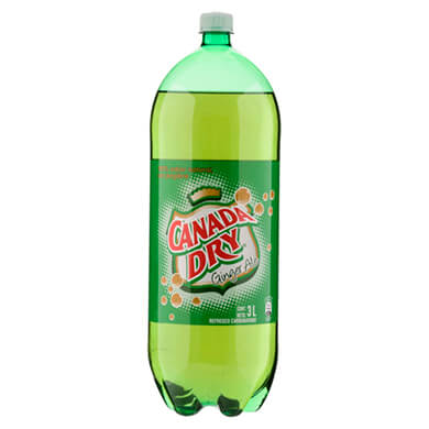 REFRESCO CANADA DRY GINGR ALE PET 3000ML REFRESCO CANADA DRY GINGR ALE PET 3000ML