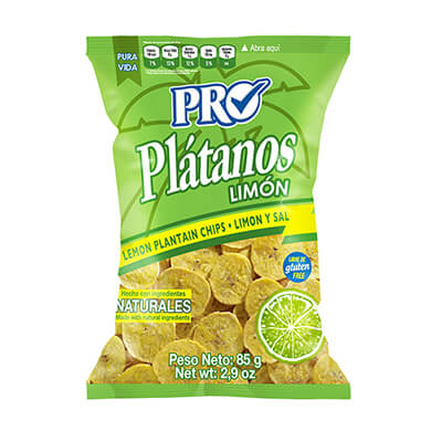 BOQUITAS PRO PLATANO LIMON Y SAL 85GR BOQUITAS PRO PLATANO LIMON Y SAL 85GR