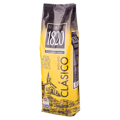 CAF MOLIDO 1820 CLASICO 500GR CAF MOLIDO 1820 CLASICO 500GR