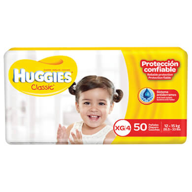 PANAL HUGGIES CLASSIC SUPER MEGA XG 50U PANAL HUGGIES CLASSIC SUPER MEGA XG 50U