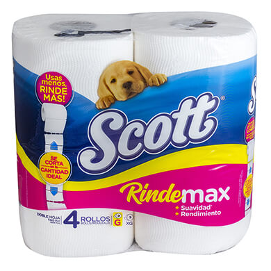 Papel higienico Scott rindemax eco 4 unidades Papel higienico Scott rindemax eco 4 unidades