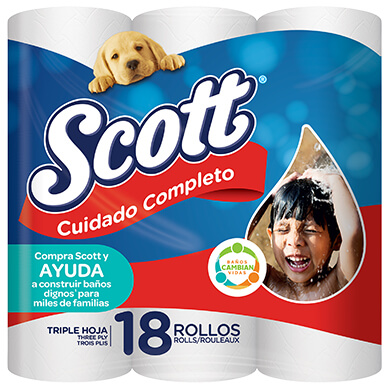 PAPEL HIGIENICO SCOTT ULTRA 3P 275H 18R PAPEL HIGIENICO SCOTT ULTRA 3P 275H 18R