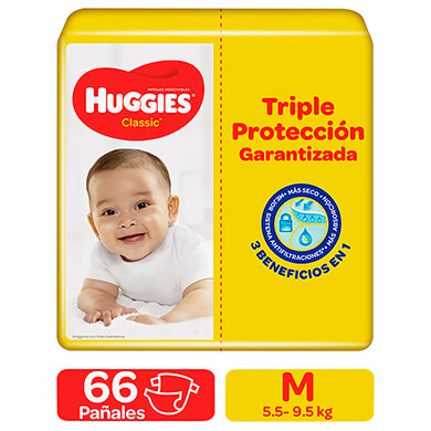 PANAL HUGGIES CLASICO SUP MEGA TM 66U PANAL HUGGIES CLASICO SUP MEGA TM 66U