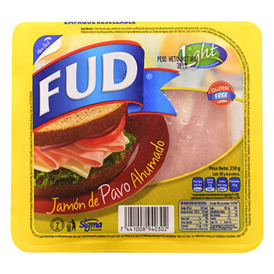 JAMON DE PAVO FUD 250G JAMON DE PAVO FUD 250G