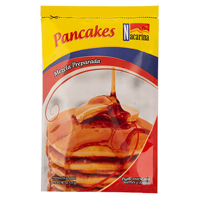 MEZCLA NACARINA PREPARADA PANCAKES 177GR MEZCLA NACARINA PREPARADA PANCAKES 177GR
