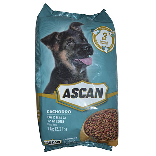 Alimento Ascan perro cachorro 1000 g Alimento Ascan perro cachorro 1000 g