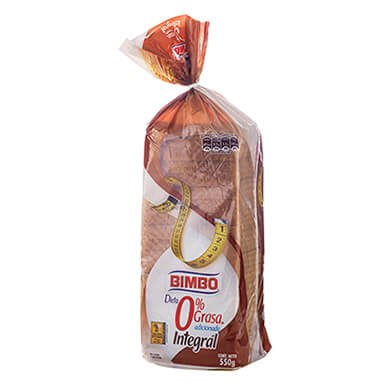 PAN BIMBO SANDWICH INTEGRAL 0 GRAS 550GR PAN BIMBO SANDWICH INTEGRAL 0 GRAS 550GR