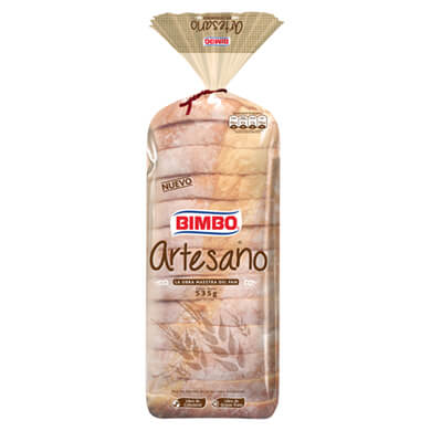 PAN BIMBO ARTESANO SANDWICH MED 535GR PAN BIMBO ARTESANO SANDWICH MED 535GR