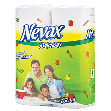 Toalla de cocina Nevax blanca 2 unidades Toalla de cocina Nevax blanca 2 unidades