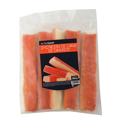 IMITACION CARNE DE CANGREJO 250 GR IMITACION CARNE DE CANGREJO 250 GR